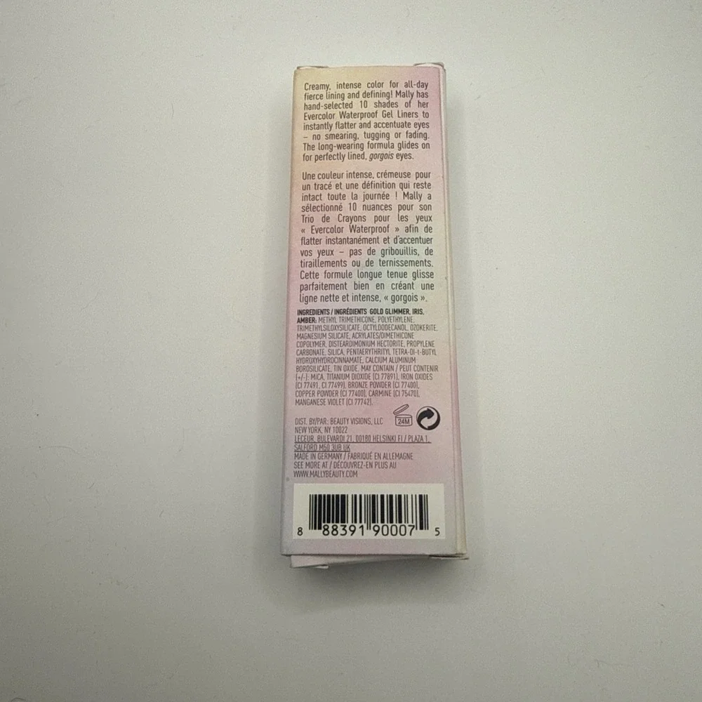 Mally‎ Ever Color Gel Waterproof Liner 10 Piece Your Best Days Are Ahead NIB